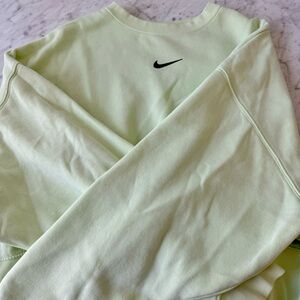 Nike Light Green Sweatshirt
